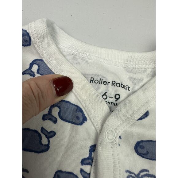 Roller Rabbit Whales Sleeper - Picture 5 of 5